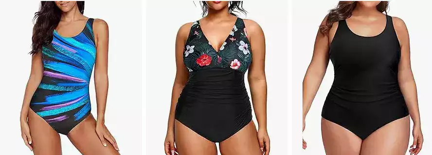 Plus Size One Piece Swimwear