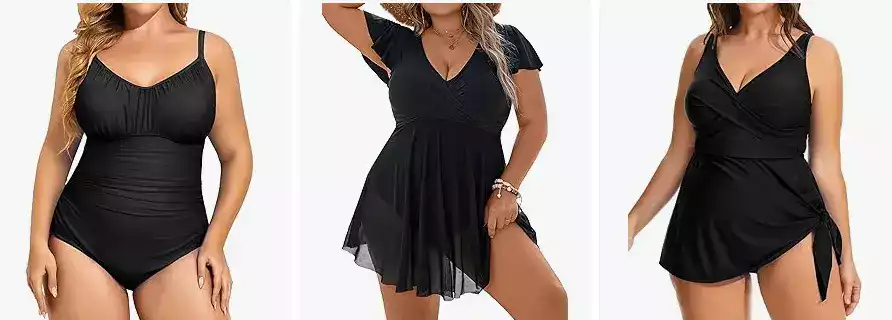 Plus Size One Piece Swimwear