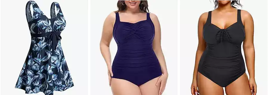 Plus Size One Piece Swimwear