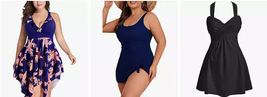 Plus Size Swimdress Bathing Suit