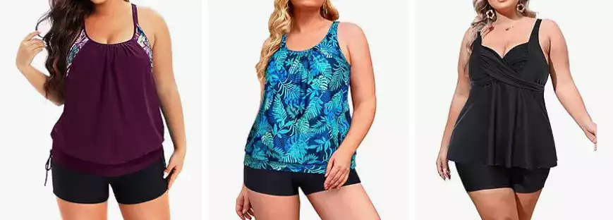 Plus Size Tankini Swimwear